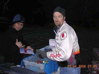 Andy realizes he left his personal beer stash at home