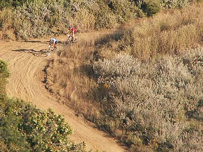 Down the first downhill