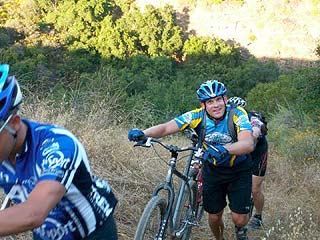 Up the hike a bike
