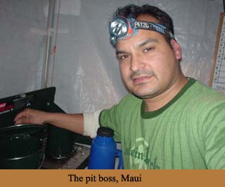 Pit boss, Maui