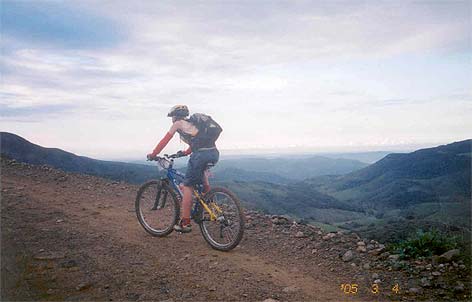 Lacey on the main divide