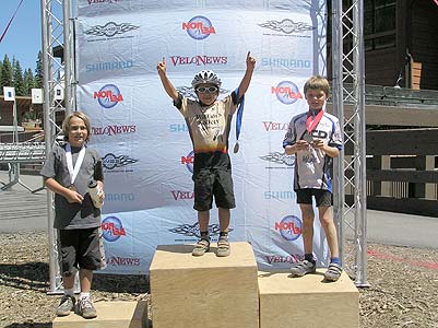 Troy on the podium