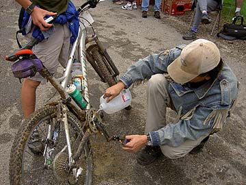 2005 washing bikes