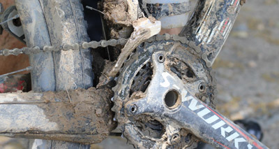 Muddy drivetrain